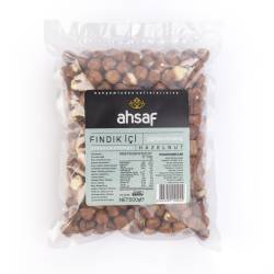 Ahsaf - AHSAF İÇ FINDIK ÇİĞ VAKUM 500 GR