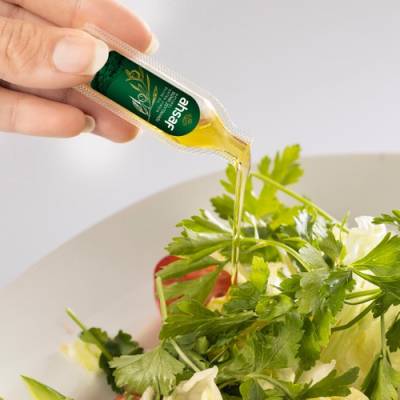 Ahsaf Tek kullanımlık Kır-At Natürel Sızma Zeytinyağ 100 Adet 10 ml 