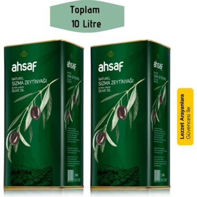 Ahsaf Natürel Sızma Zeytinyağı 5L-Teneke (2'li Ekonomik Paket) Ahsaf Natürel Sızma Zeytinyağı 5L-Teneke (2'li Ekonomik Paket)