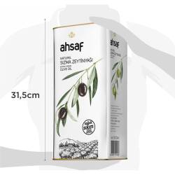 Ahsaf Soğuk Sıkım Natürel Sızma Zeytinyağı 5L -Teneke (2'li Ekonomik Paket) - Thumbnail