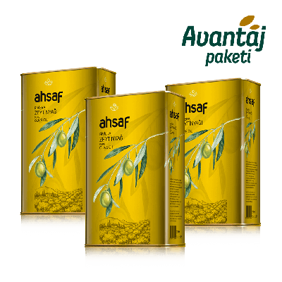 Avantaj Paketi- Riviera Zeytinyağı 3L -Teneke (3'lü Ekonomik Paket)