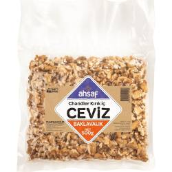 Ahsaf - Baklavalık Kırık İç Ceviz 500 Gr (Vakum)