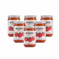 Gurmeli - Domates Püresi 550 gr Cam (6'lı Paket)