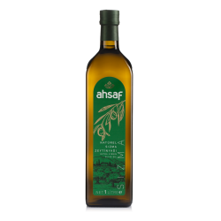 Ahsaf - Natürel Sızma Zeytinyağı 1L -Cam