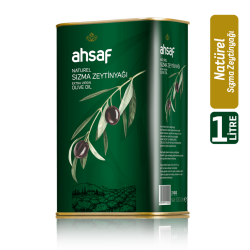 Ahsaf - Natürel Sızma Zeytinyağı 1L -Teneke