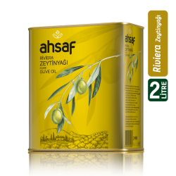 Ahsaf - Riviera Zeytinyağı 2L -Teneke