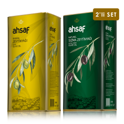 Ahsaf - Riviera Zeytinyağı 5 lt Teneke - NatüreI Sızma Zeytinyağı 5 lt Teneke