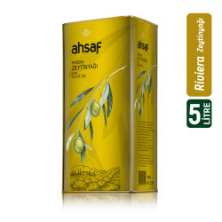 Ahsaf - Riviera Zeytinyağı 5L -Teneke