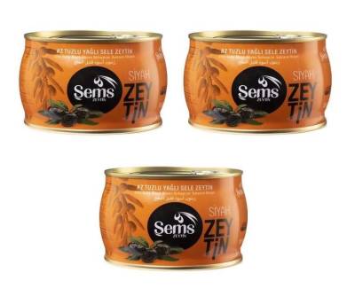 Şems 321-350 Kalibre Zeytin 300 gr (XS) ( 3'lü ekonomik paket )