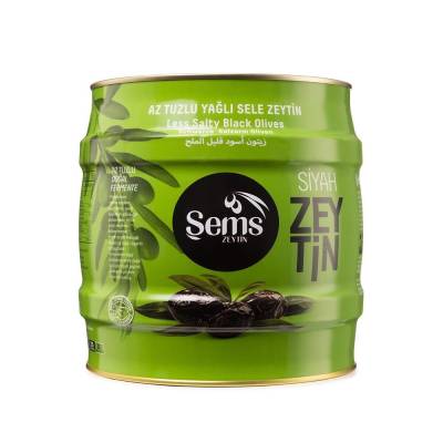 Şems 351-380 Kalibre Zeytin 2 Kg- Teneke Ambalaj