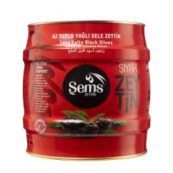 Şems - Şems Siyah Zeytin 2 Kg -291-320 Kalibre