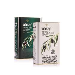 Ahsaf - Soğuk Sıkım Zeytinyağı 3 Lt Tnk + Natürel Sızma Zeytinyağı 3 Lt Tnk 